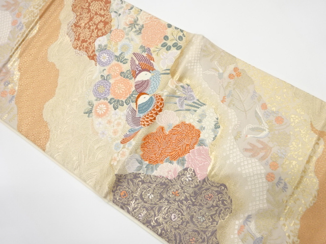 JAPANESE FUKURO OBI / WOVEN MICHINAGADORI